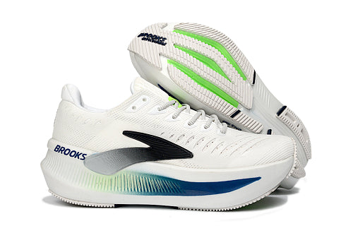 BROOKS Glycerin Max 2 SNEAKERS White/Blue/Spellbound