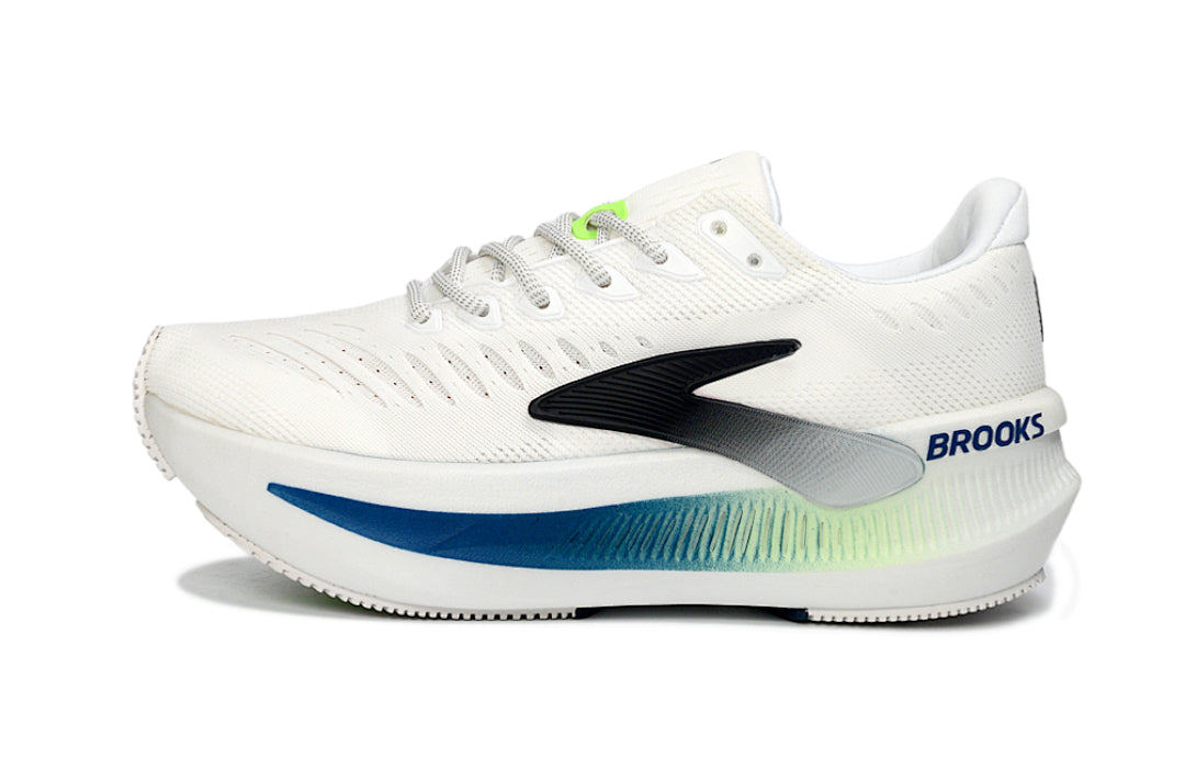 BROOKS Glycerin Max 2 SNEAKERS White/Blue/Spellbound
