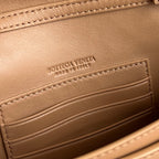 BV 26s Andiamo Pouch Beige Intrecciato Leather 291438