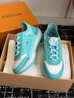 Louis Vuitton LV Sprint Sneaker (Turquoise/Water Green)