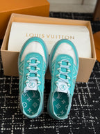 Louis Vuitton LV Sprint Sneaker (Turquoise/Water Green)