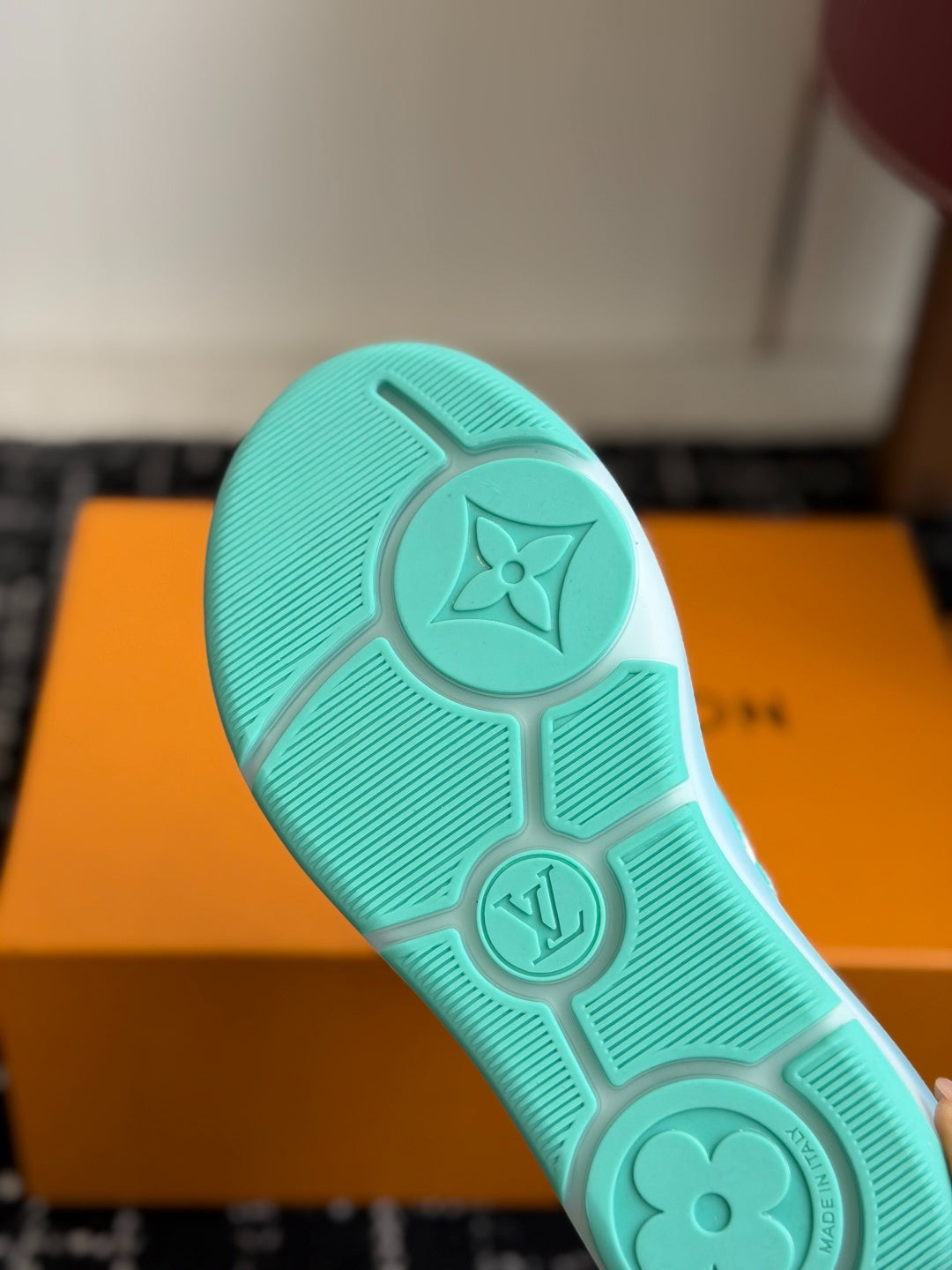 Louis Vuitton LV Sprint Sneaker (Turquoise/Water Green)