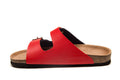 Birkenstock Arizona Navy Blue & Red Two-Tone