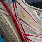 HOKA Mafate Speed 2 "Beige/Red" Low-Top Trail Sneakers