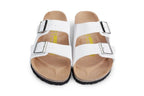 Birkenstock Arizona White Birko-Flor
