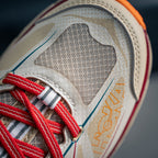 HOKA Mafate Speed 2 "Beige/Red" Low-Top Trail Sneakers