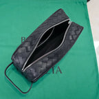 Bottega Veneta 2026 Barrel Bag 26cm Black Leather