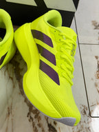 adidas Adizero Evo SL Woven Shoes - Solar Yellow / Aurora Plum