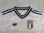 KIDS Italy  World Cup Away Kit – Grey Geometric Pattern