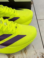 adidas Adizero Evo SL Woven Shoes - Solar Yellow / Aurora Plum