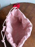 BV 26s Dust Bag Light Pink Intrecciato Leather