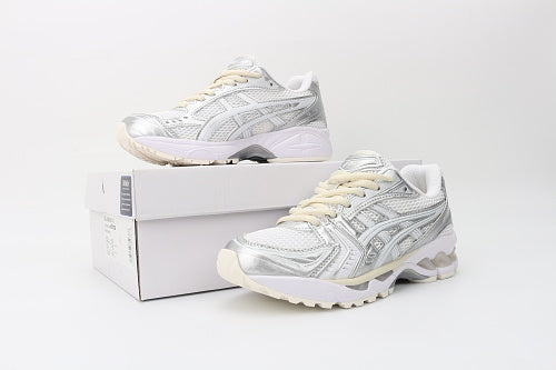 ASICS Unisex GEL-Kayano 14 "White / Pure Silver / Cream"