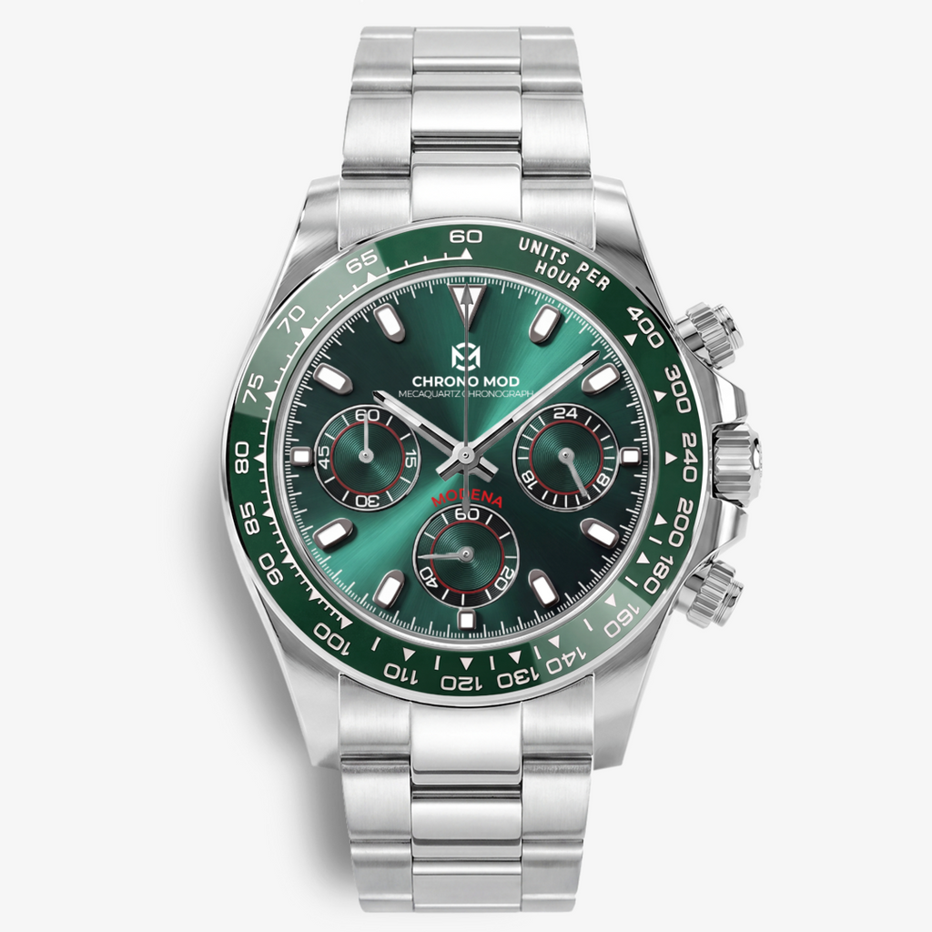 Modena – Emerald Green Chronograph