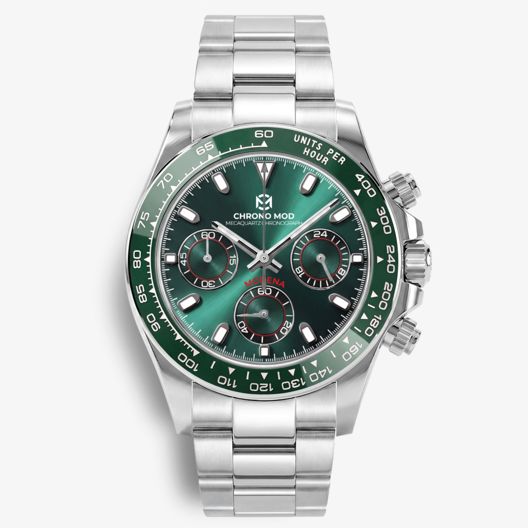 Modena – Emerald Green Chronograph