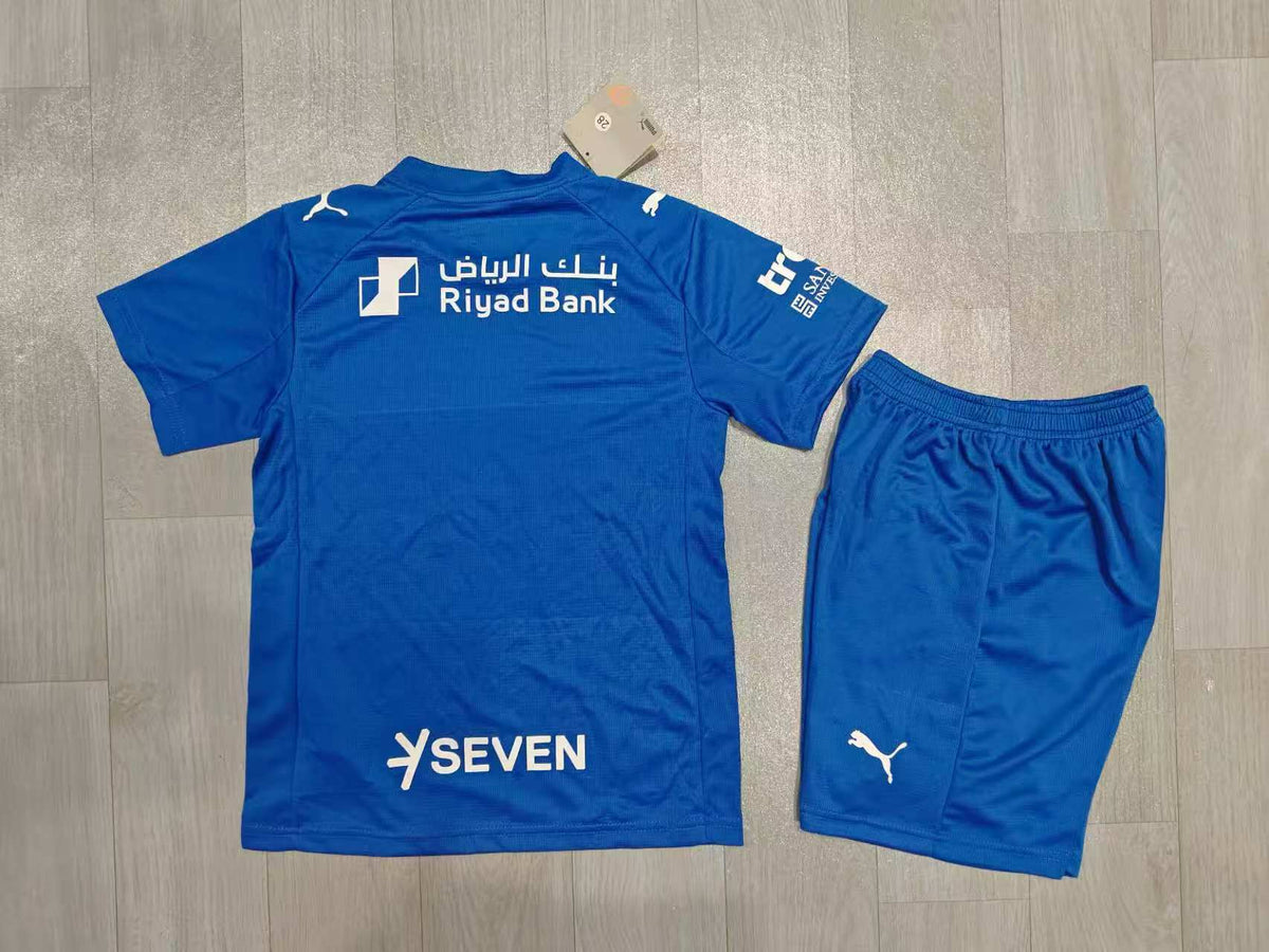 KIDS Puma Al Hilal  Home Jersey & Shorts Set