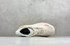 HOKA Clifton 9 Cream/Yellow Running Shoe