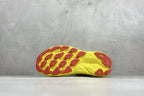 HOKA Clifton 9 Cream/Yellow Running Shoe
