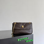 BV 26s Madison Bag 27cm Coffee Intrecciato Leather