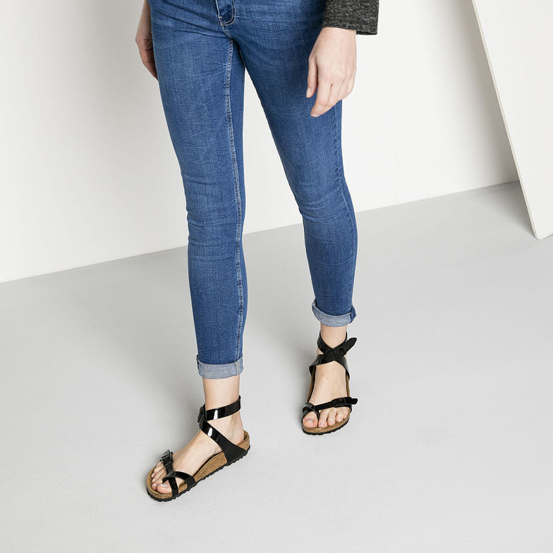 Birkenstock Daloa Sandal Black Patent
