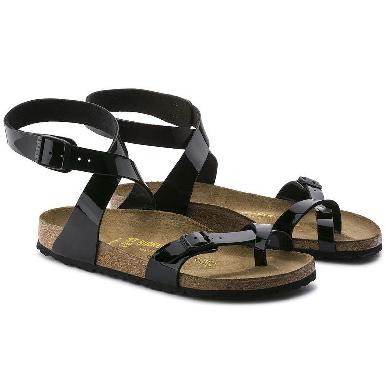 Birkenstock Daloa Sandal Black Patent