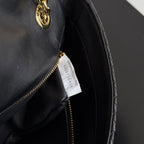 BV 26s Madison Bag 27cm Black Intrecciato Leather