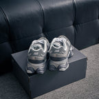 New Balance 9060 "Castlerock" Grey/Black Low-Top Chunky Sneakers