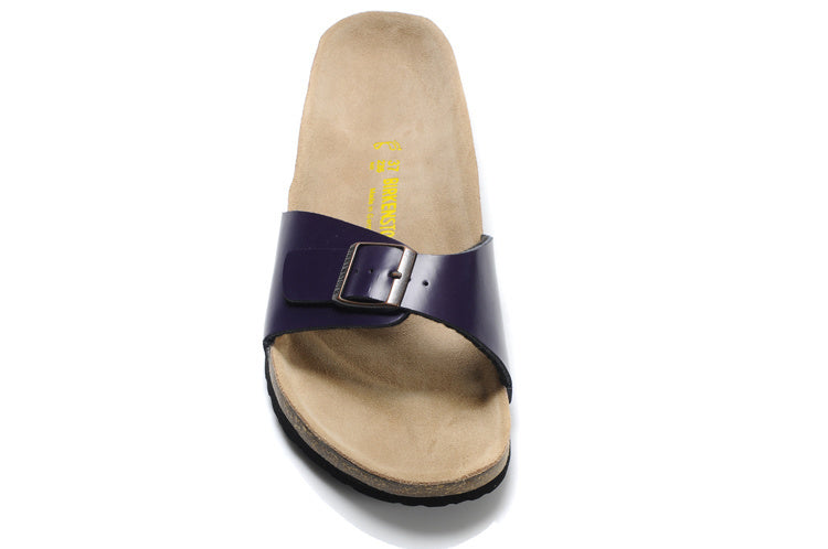Birkenstock Madrid Slide Sandal Purple