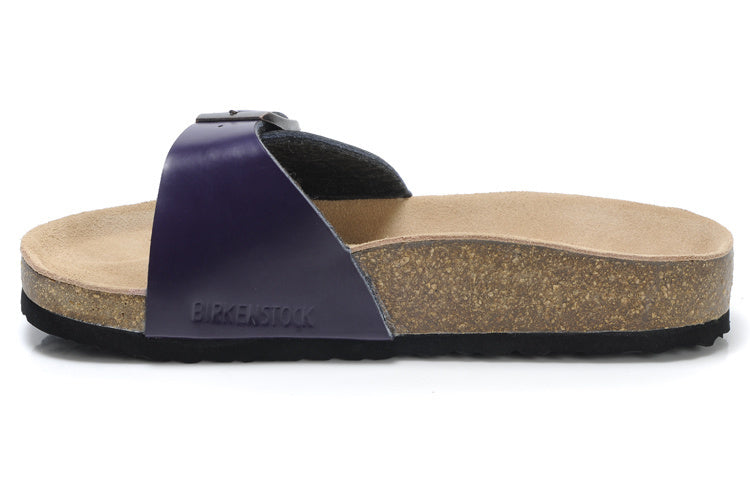 Birkenstock Madrid Slide Sandal Purple