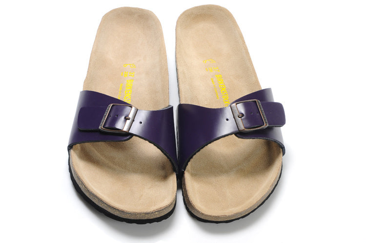 Birkenstock Madrid Slide Sandal Purple