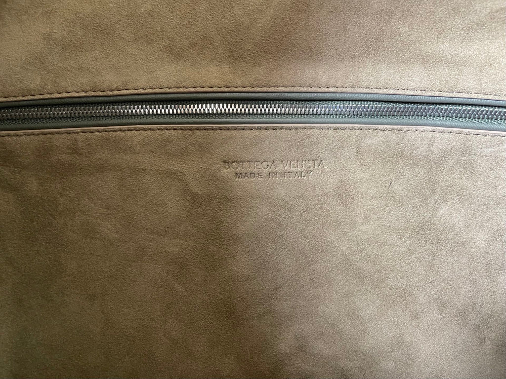 Bottega Veneta Maxi Veneta Bag 59cm Olive Intrecciato Leather