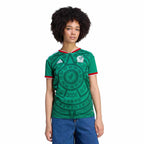 adidas 2026 Mexico Women's Stadium Home Soccer Jersey (Custom)
