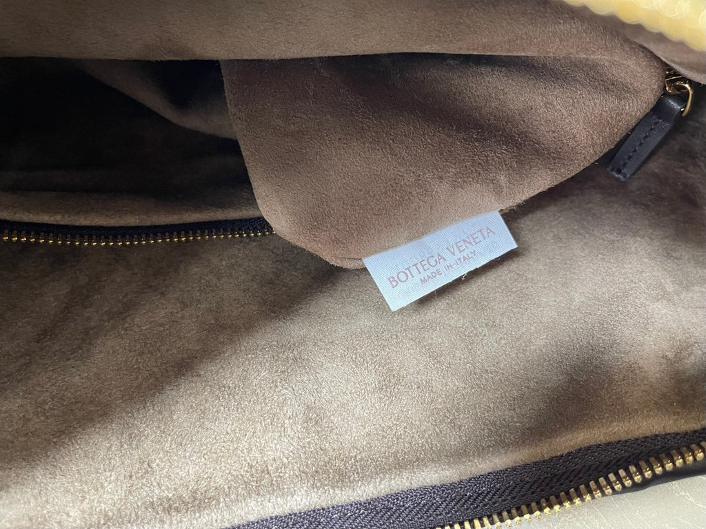 Bottega Veneta Maxi Veneta Bag 59cm Coffee Intrecciato Leather
