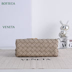 Bottega Veneta 2026 Mini Andiamo Taupe Lambskin