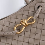 Bottega Veneta 2026 Mini Andiamo Taupe Lambskin