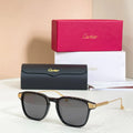 Cartier CT0075S-002 Havana Gold Sunglasses