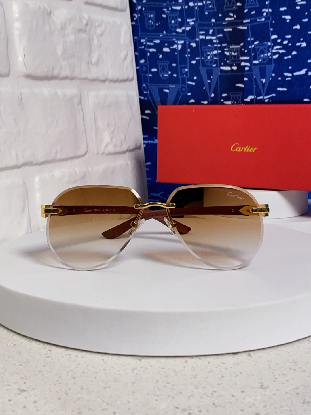 Cartier CT0440S Metal Sunglasses 288050