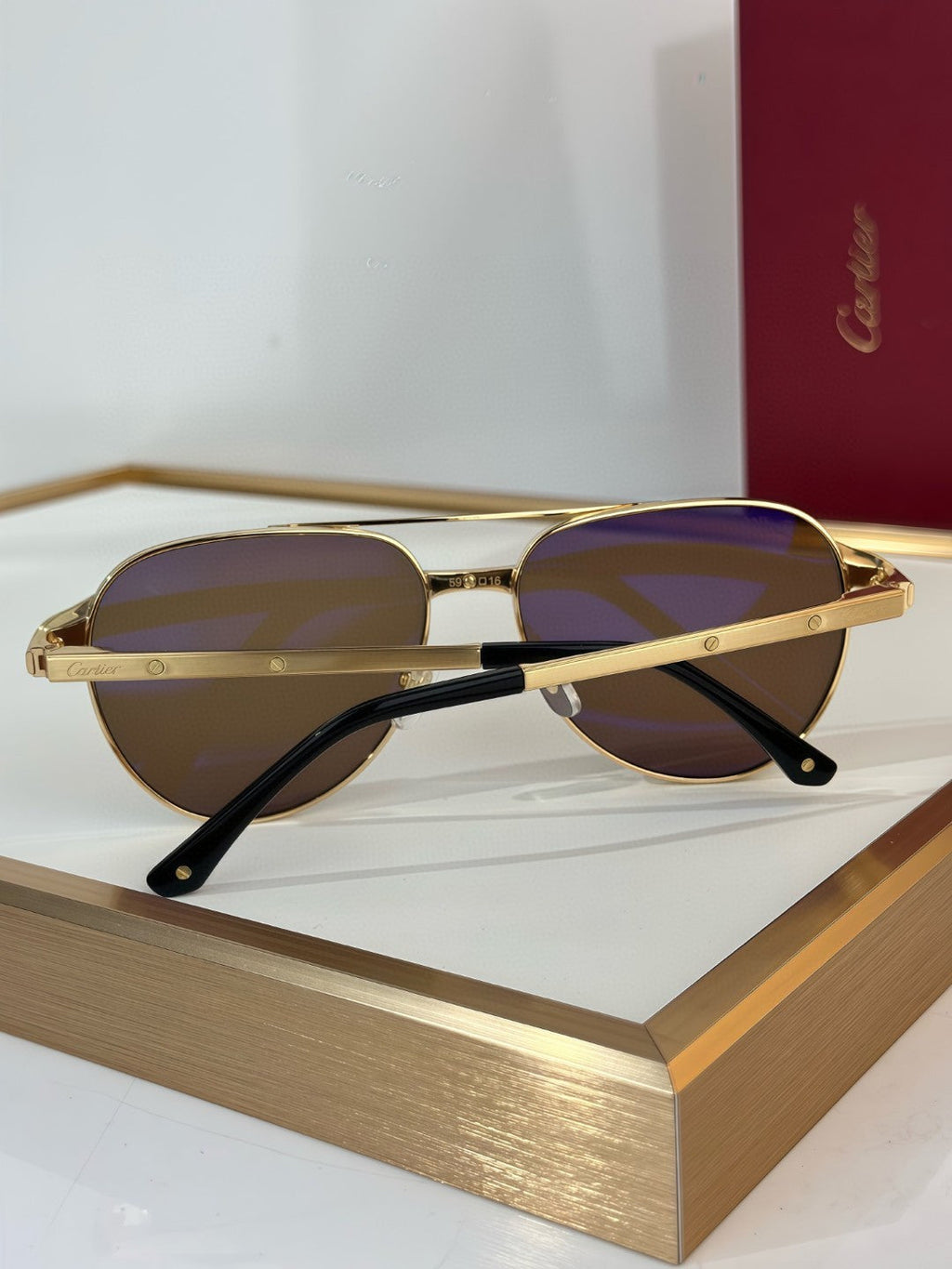 Cartier CT0425S Metal Sunglasses 189545
