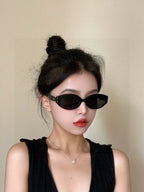 GEOMETRIC FRAME SUNGLASSES G7315 IN ACETATE