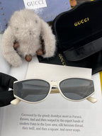 GEOMETRIC FRAME SUNGLASSES G7315 IN ACETATE