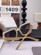 Dior 2025 Gradient Purple mix Cream Sunglasses 559712