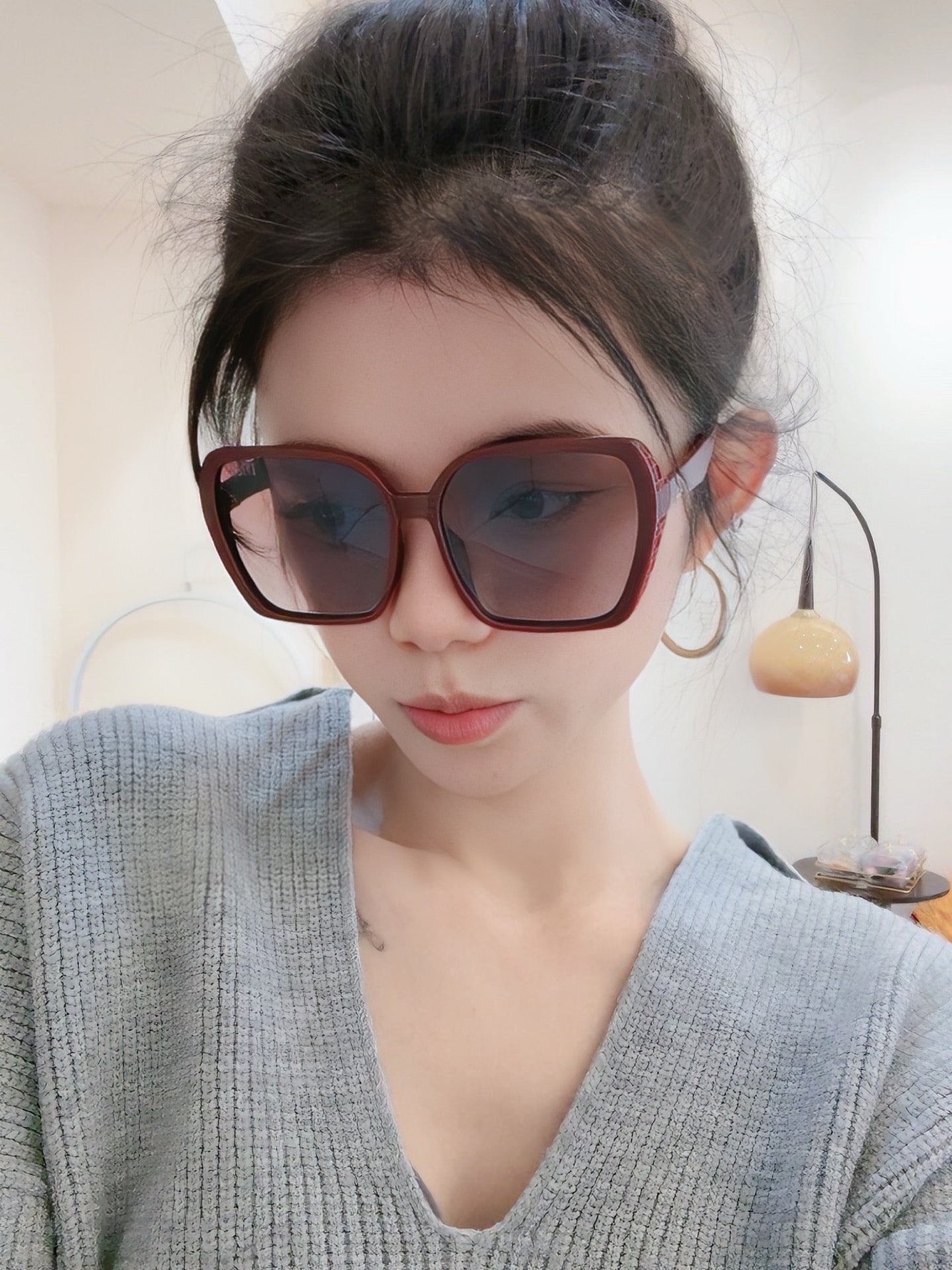 Dior 2025 Dark Red Sunglasses 559692