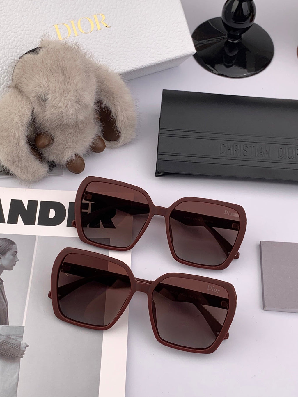 Dior 2025 Dark Red Sunglasses 559692