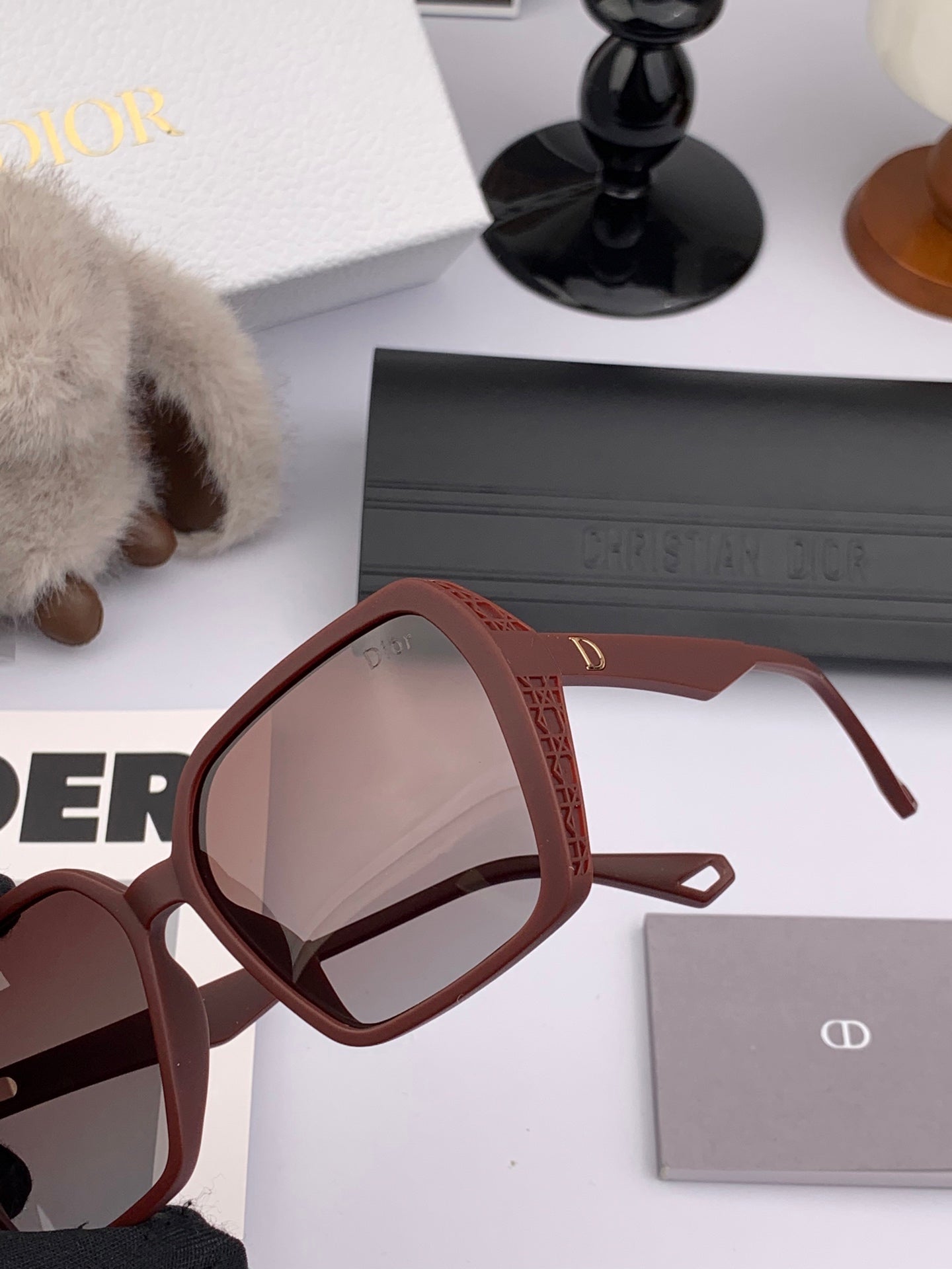 Dior 2025 Dark Red Sunglasses 559692