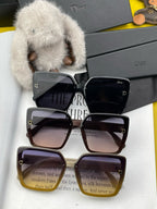 MONTAIGNE SQUARE SUNGLASS CD1590 IN ACETATE