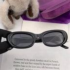 OVAL FRAME SUNGLASSES G364 IN ACETATE