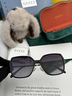 SQUARE FRAME SUNGLASSES G6640 IN METAL