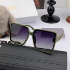 MONTAIGNE SUNGLASS CD1595 IN GREEN ACETATE