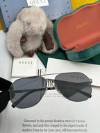 AVIATOR FRAME SUNGLASSES G911 IN METAL