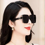 OVERSIZED FF DIAMONDS SQUARE FRAME SUNGLASSES 23001 IN ACETATE