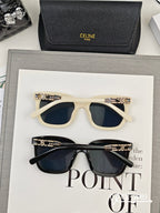 TRIOMPHE SQUARE SUNGLASS 58015 IN ACETATE